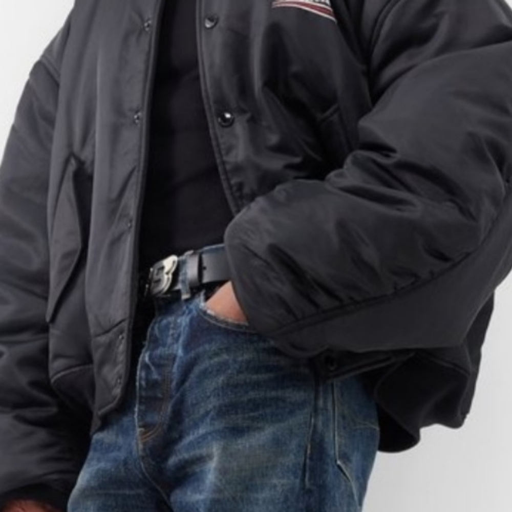 Balenciaga Moto Logo Belt - Picture 6 of 15